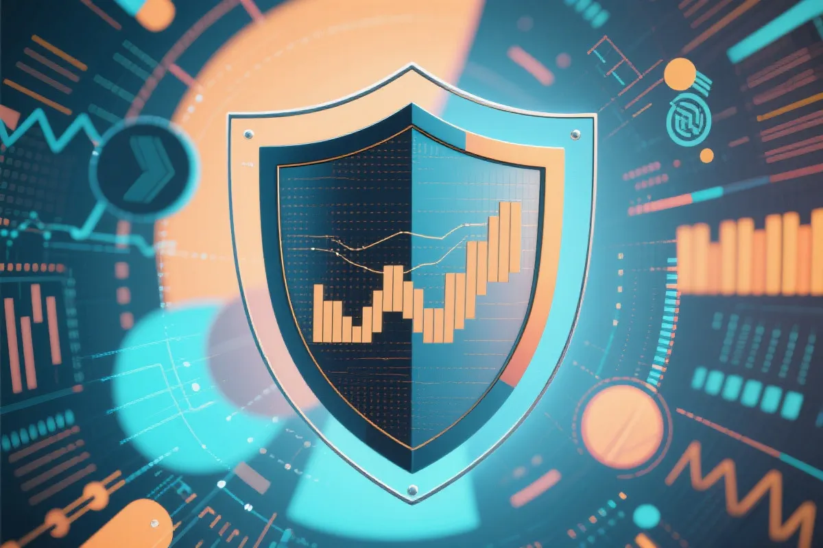 数据安全与合规插画